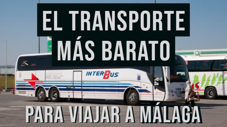 Cómo viajar de Madrid a Málaga en autobuses baratos