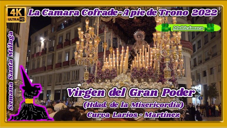La impresionante procesión de la Virgen del Gran Poder en Málaga